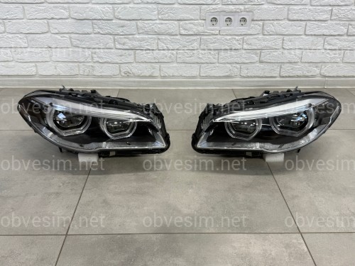 LED фары рестайлинг для BMW F10 F11 2013-2016 взамен ксенона