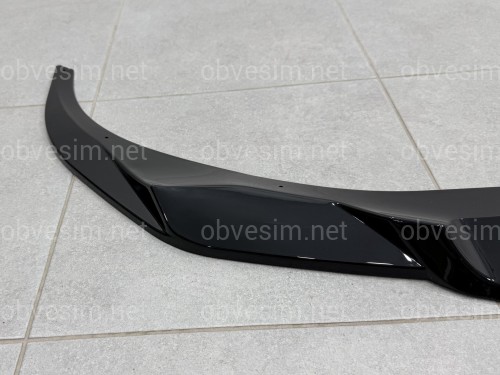 Юбка переднего бампера M-Performance для BMW 7 series G11 G12 2019-2022 ABS пластик, черный глянец
