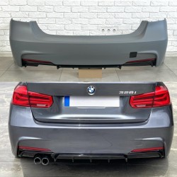 Задний бампер M Paket BMW 3 Series F30 2012-2018 БЕЗ ПАРКТРОННИКОВ