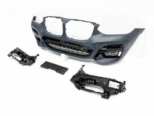 Передний бампер M paket BMW X3 G01 / X4 G02 2018-2021