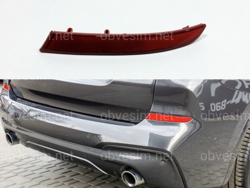 Правый катафот заднего бампера 7857004 М пакет BMW X3 G01 F97 2018-2021