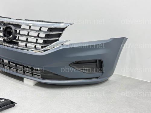 Бампер передний в сборе для Volkswagen Passat B9 USA 2019-2021