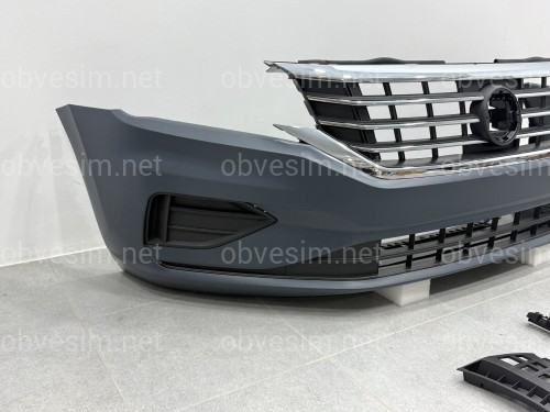 Бампер передний в сборе для Volkswagen Passat B9 USA 2019-2021