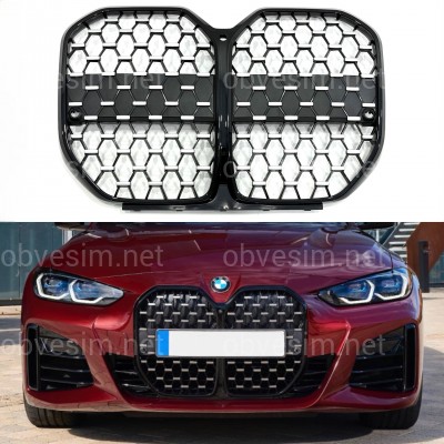 Решетка радиатора для BMW 4 series G26 2020-2024