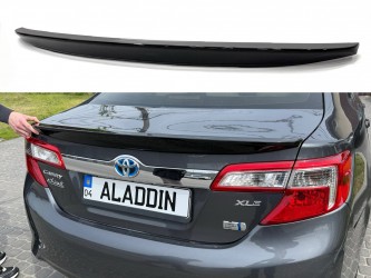 Спойлер лип багажника Toyota Camry 50 USA 2012-2014 ABS пластик, цвет черный глянец