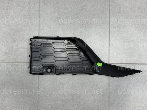 Решетка бампера левая 4M0890681B S-Line BLACK для Audi Q7 2020-2024