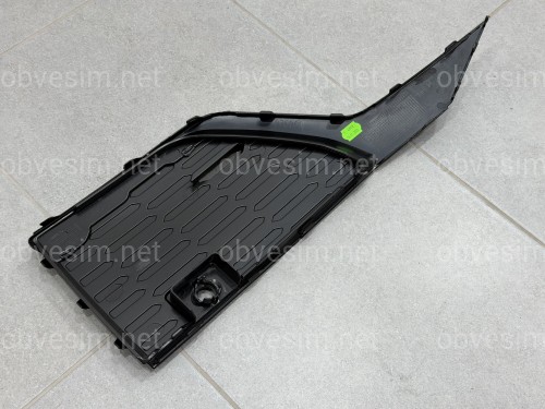 Решетка бампера левая 4M0890681B S-Line BLACK для Audi Q7 2020-2024