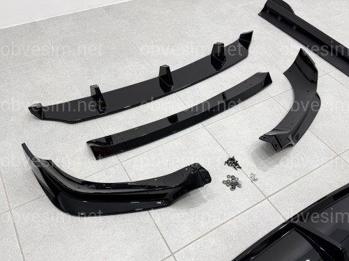 Комплект обвеса M paket Paradigm Black Knight для BMW X6 G06 2018-2022, цвет черный глянец