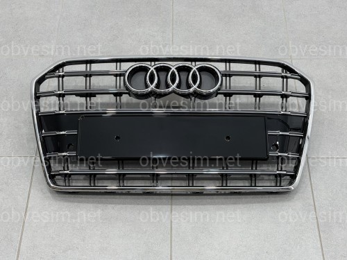 Решетка радиатора для Audi A6 C7 2015-2017