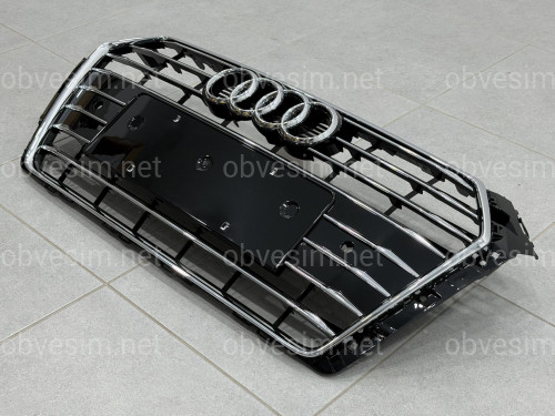Решетка радиатора S-Line 8W0853651E T94 для Audi A4 B9 2015-2019