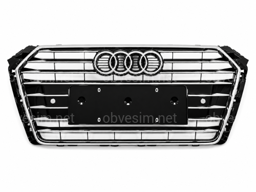 Решетка радиатора S-Line 8W0853651E T94 для Audi A4 B9 2015-2019