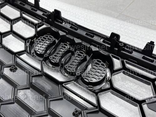Решетка радиатора S-Line BLACK 8W6853651BJ Y9B для Audi А5 2020-2025