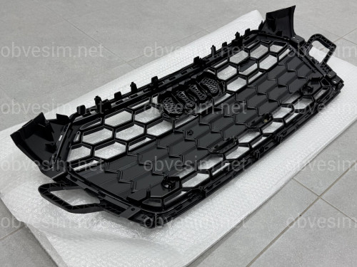 Решетка радиатора S-Line BLACK 8W6853651BJ Y9B для Audi А5 2020-2025