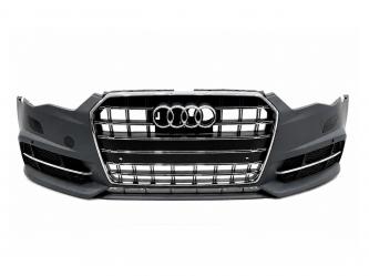 Бампер передний в сборе S-Line Audi A6 C7 2015-2017