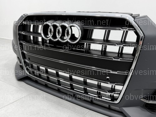 Бампер передний в сборе S-Line Audi A6 C7 2015-2017