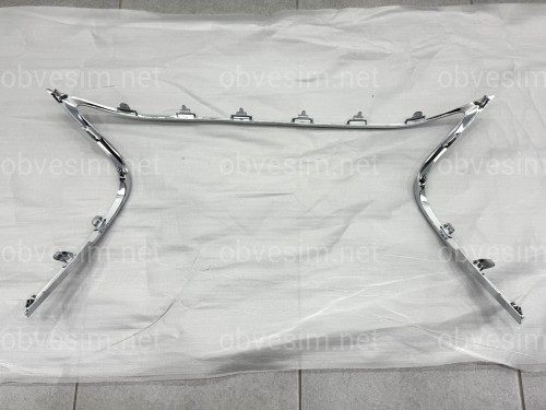 Хром окантовка решетки радиатора верхняя 5312133050 Lexus ES 2012-2015