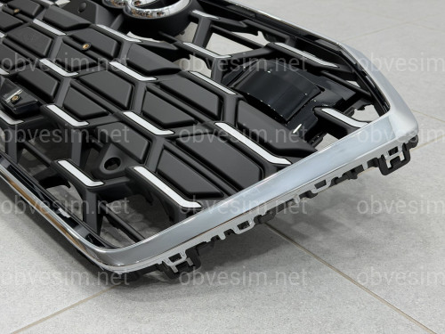 Решетка радиатора S-Line ПОД РАДАРЫ 4K0853651T3FZ для Audi A6 C8 2018+