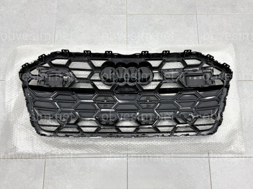 Решетка радиатора S-Line ПОД РАДАРЫ 4K0853651T3FZ для Audi A6 C8 2018+