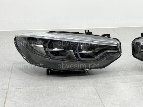Фары FULL LED для BMW 4 series F32 F33 F36 F80 2016-2020 2шт. комплектные с блоками, КСЕНОН 6 PIN АПГРЕЙД В LED