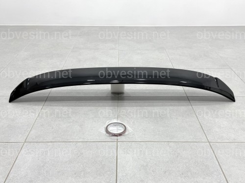 Козырек на стекло Kia Optima 2010-2015 ABS пластик, цвет черный глянец