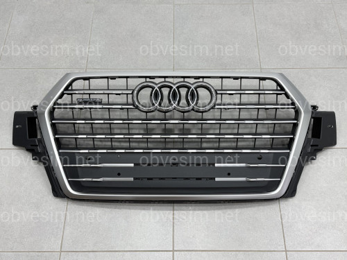 Решетка радиатора 4M0853651Q MX3 для Audi Q7 2015-2019