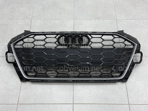 Решетка радиатора S-Line 8W0853651N M17 для Audi A4 B9 2020-2023
