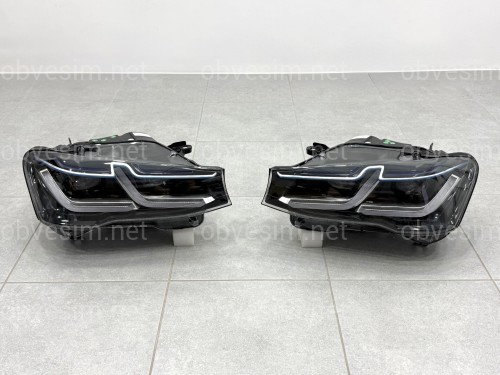 Фары стиль Laser для BMW X3 F25 / X4 F26 2014-2017 2шт. КСЕНОН в LED