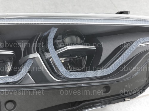 Фары FULL LED для BMW 4 series F32 F33 F36 F80 2013-2016 2шт. комплектные с блоками, КСЕНОН 7 PIN АПГРЕЙД В LED