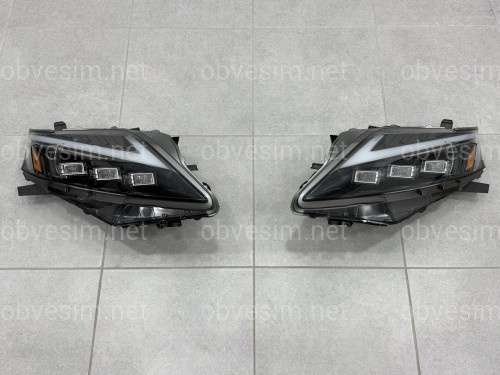 Full LED фары 3 линзы Lexus RX 2009-2012