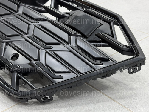 Решетка радиатора S-Line BLACK 4K8853651P Y9B для Audi A7 2017-2022