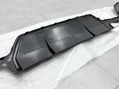 Диффузор заднего бампера 51125A66E62 для BMW 3 series G20 LCI 2022-