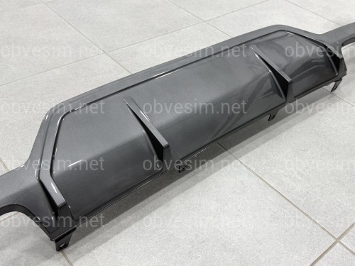 Диффузор заднего бампера 51125A66E62 для BMW 3 series G20 LCI 2022-