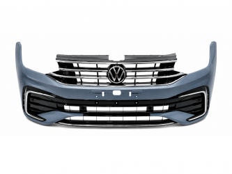 Передний бампер в сборе R-Line для Volkswagen Tiguan 2022-2024