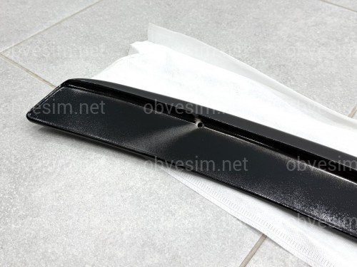 Спойлер лип багажника Mercedes-Benz E class W211 2003-2009 ABS пластик, цвет черный глянец