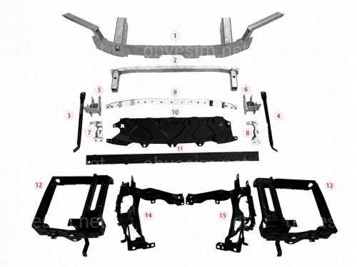 Панель передняя в сборе для BMW X5 G05