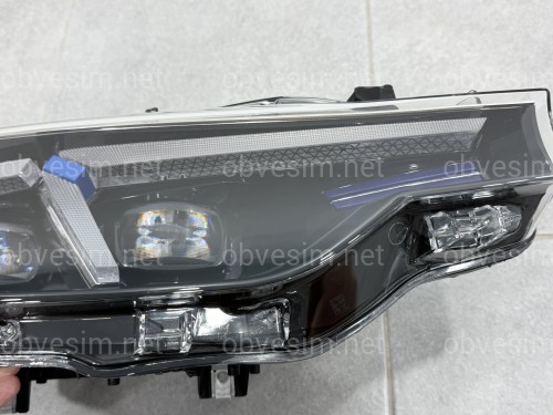 Фары FULL LED 2 линзы BMW 3 series F30 F31 2012-2018 2шт, ГАЛОГЕН В ЛЕД