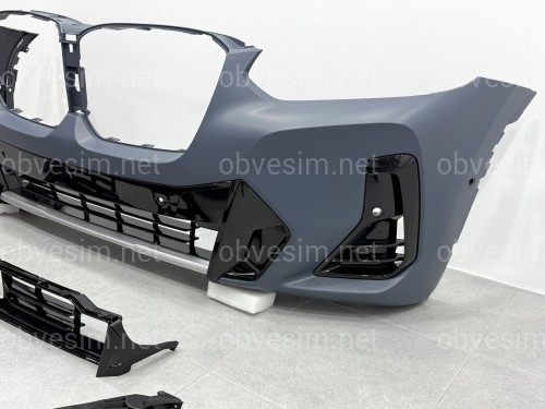 Обвес M paket LCI для BMW X4 G02 2022-2024 (бампера в сборе, арки, пороги, молдинги, вых. трубы)