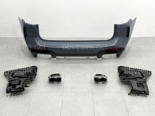 Комплект обвеса M paket LCI BMW X3 G01 2022-2024  (передний / задний бампер, пороги, арки)