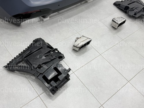 Комплект обвеса M paket LCI BMW X3 G01 2022-2024  (передний / задний бампер, пороги, арки)