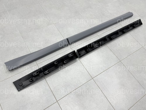Комплект обвеса M paket LCI BMW X3 G01 2022-2024  (передний / задний бампер, пороги, арки)