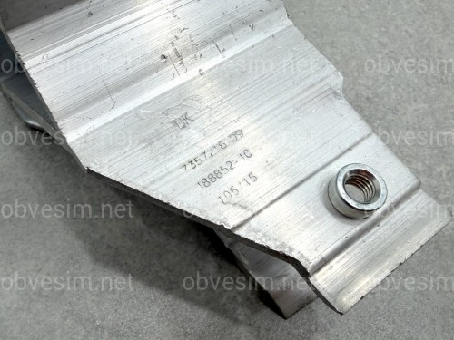 Кронштейн усилителя бампера правый 51117357216 для BMW 5 series G30 G31