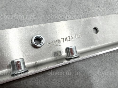 Верхняя планка телевизора 51647421707 для BMW X5 G05 X6 G06 X7 G07