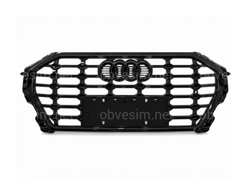 Решетка радиатора S-line BLACK Audi Q3 2019-