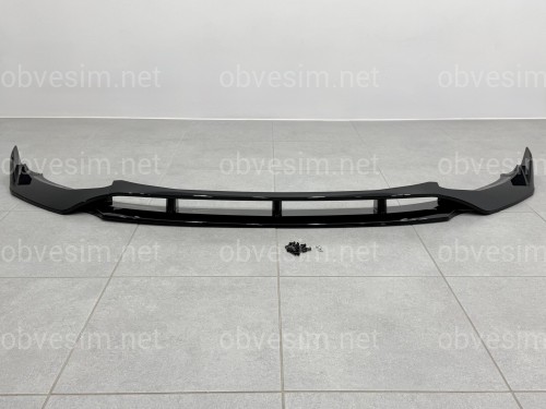 Юбка переднего бампера M-Performance для BMW X3 G01 / X4 G02 2018-2021 ABS пластик, черный глянец