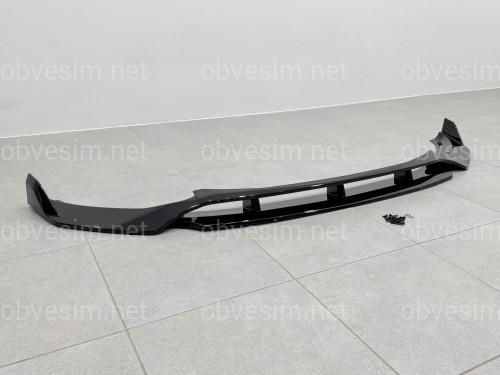 Юбка переднего бампера M-Performance для BMW X3 G01 / X4 G02 2018-2021 ABS пластик, черный глянец