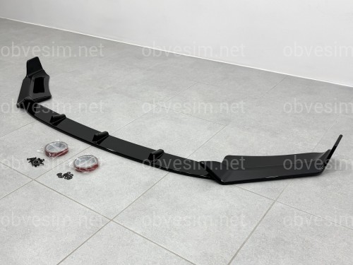 Юбка переднего бампера для BMW X5M F85 X5 F15 2013-2018, цвет черный глянец