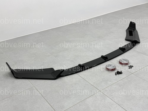 Юбка переднего бампера для BMW X5M F85 X5 F15 2013-2018, цвет черный глянец