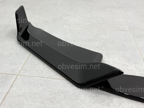 Юбка переднего бампера для BMW X5M F85 X5 F15 2013-2018, цвет черный глянец