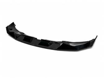 Юбка накладка переднего бампера BMW X5M G05 F95 2019-2022 ABS пластик, черный глянец