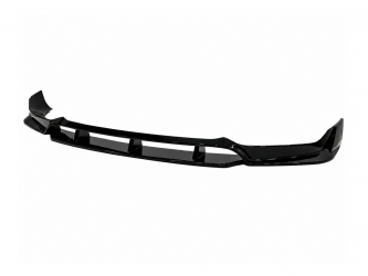  Юбка переднего бампера M paket Paradigm Black Knight для BMW X6 G06 2018-2022, цвет черный глянец
